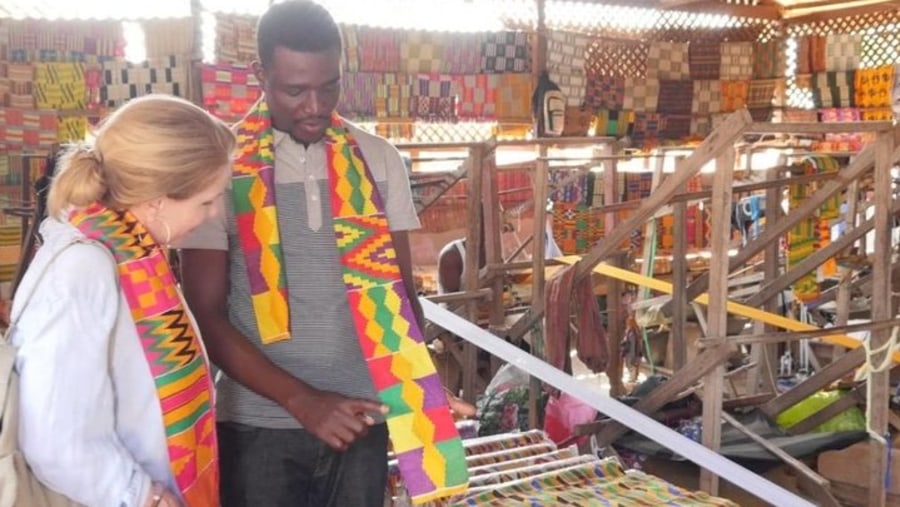 Shop for local handicrafts at the markets