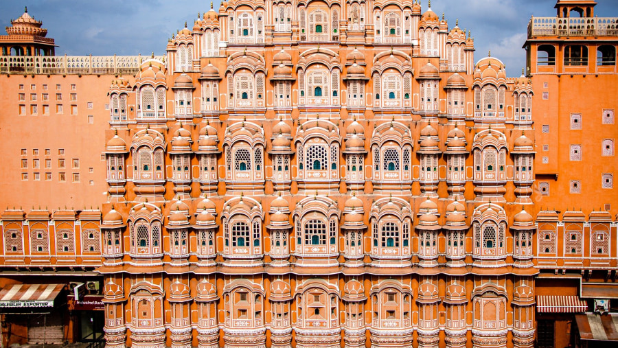 See Hawa Mahal (Wind Palace) in Jaipur