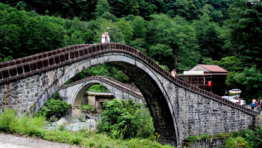 Arhavi Historical twin Bridges