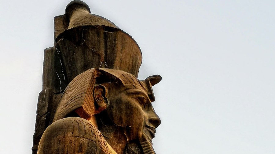 Statue of Ramses II at Memphis