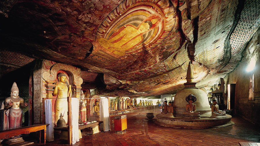 Dambulla cave temple