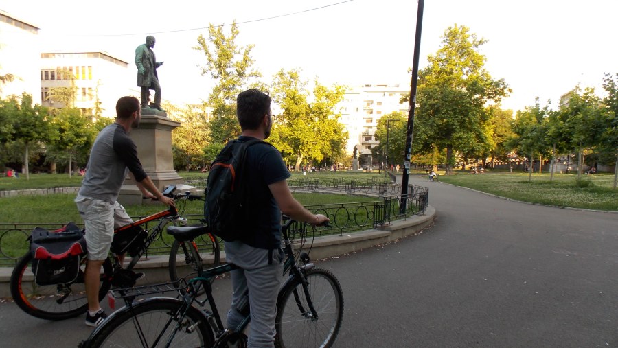 Go cycling in Belgrade