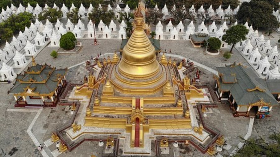 Marvel at the Splendid Kuthodaw pagoda