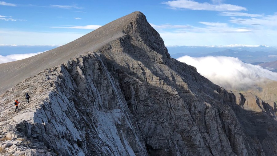 Travelers at Mount Olympus