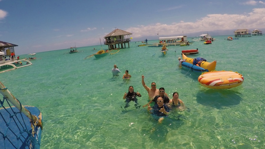 Snorkel near the Manjuyod Sandbar