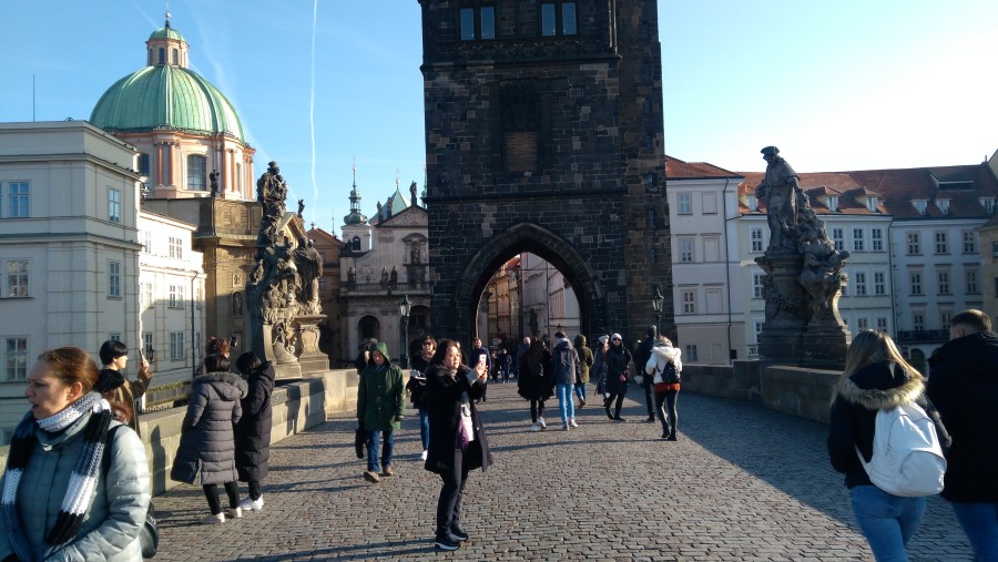 Castle Bridge with view of Old Town