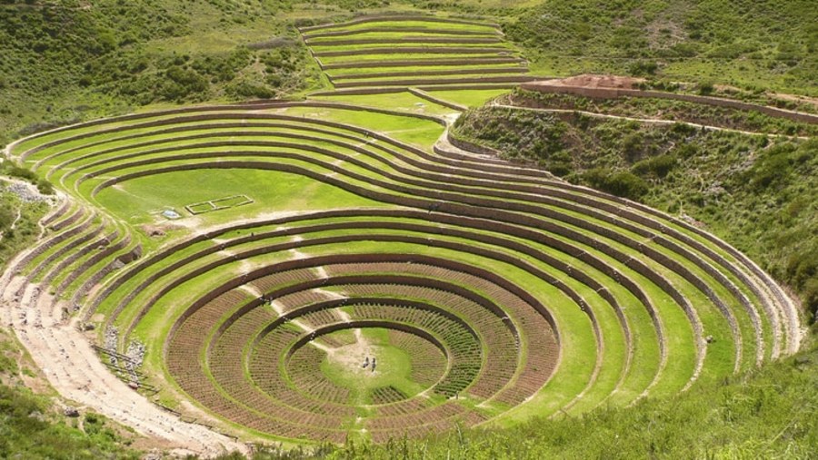 Incan terraces at Moray