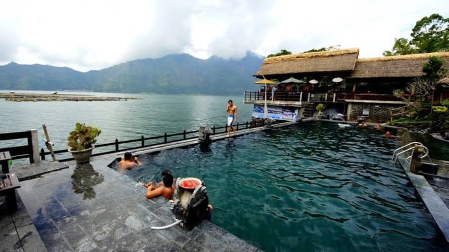 Natural hot spring