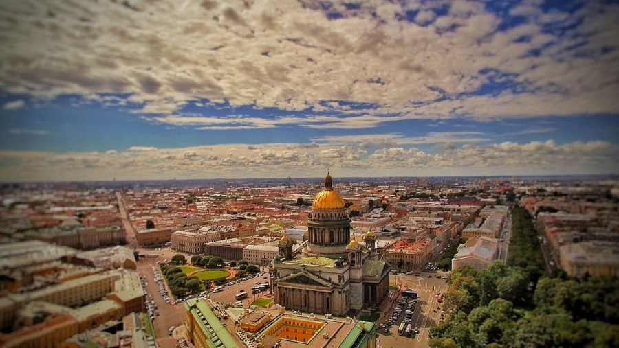 Aerial View of the City