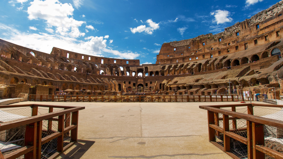 Go inside the Colosseum