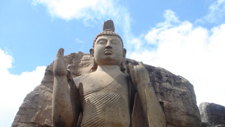 Aukana Buddha Statue, Sri Lanka