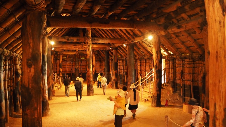 Interiors of the Sannai-Maruyama