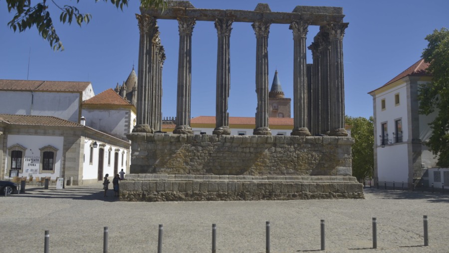 The Roman Temple of Évora