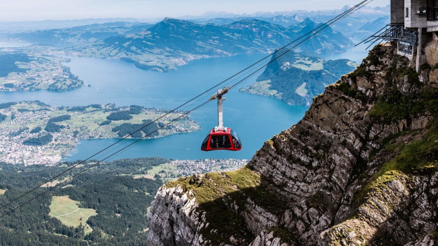 Cable Car Ride across the mountain