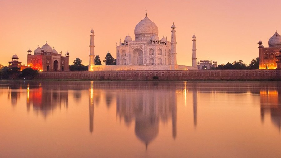 Behold the Taj Mahal at Dawn