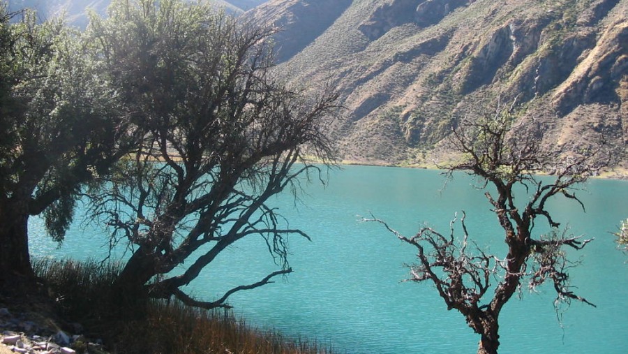 Mountain lakes of Peru