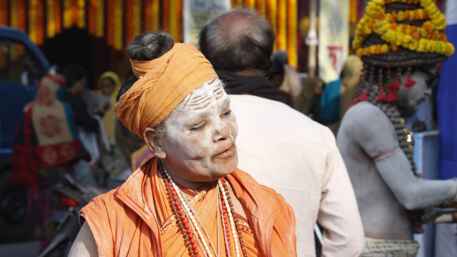 Priests at the temple