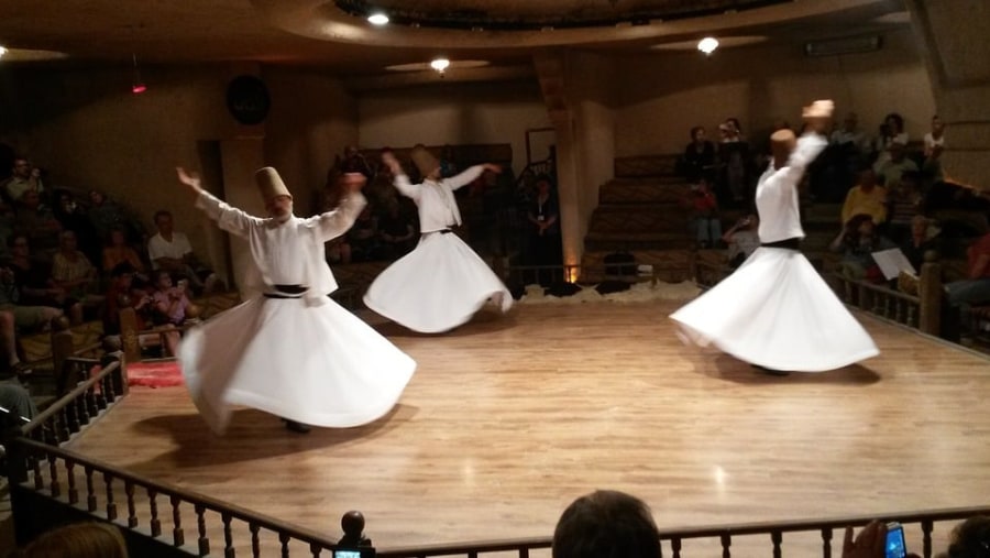 Whirling Dervish Performance In Istanbul, Turkey