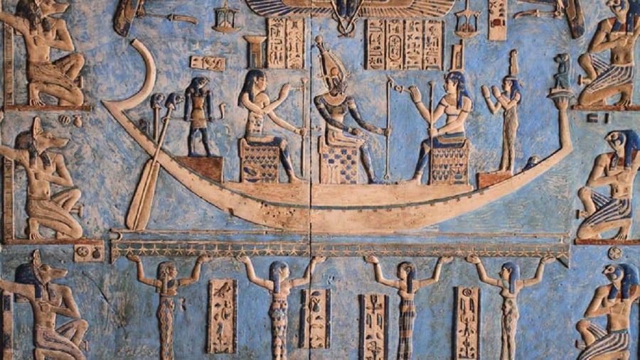 Dendera - ceiling decoration