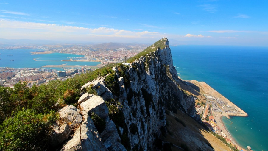 two Pillars of Hércules, Gibraltar