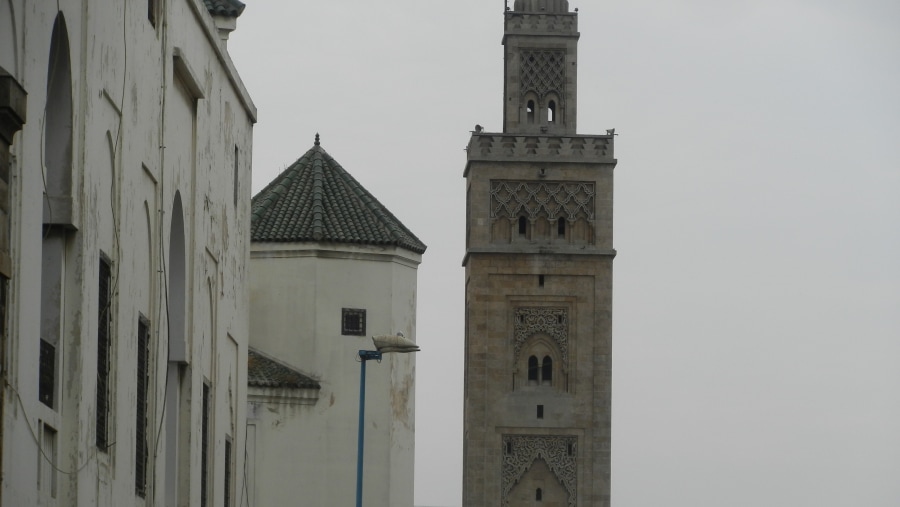 Admire the beautiful architecture of Tangier