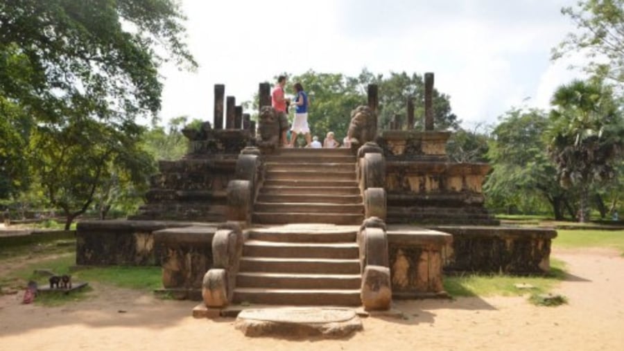 temple remains