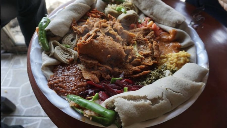 Ethiopian Meal