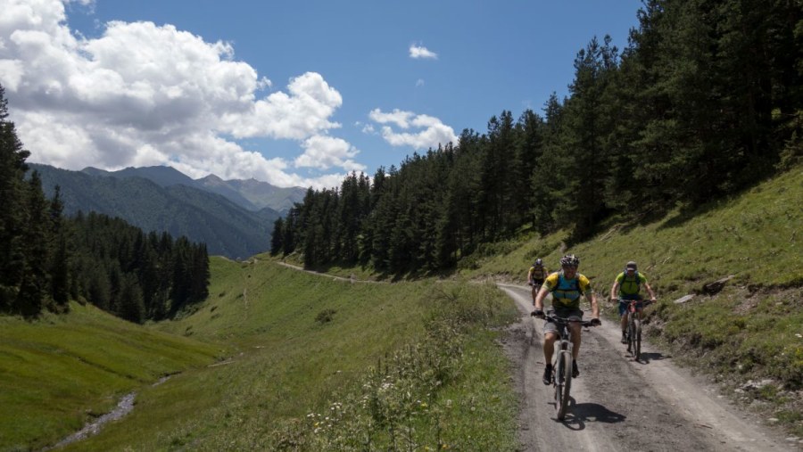 Biking tour in Georgia