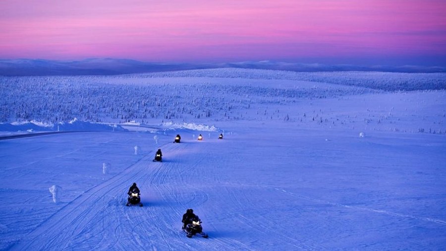 Snowmobile Ride