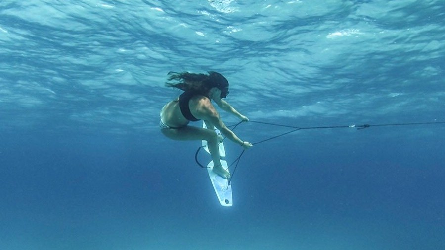 Subwing Fly Underwater in Isla Mujeres