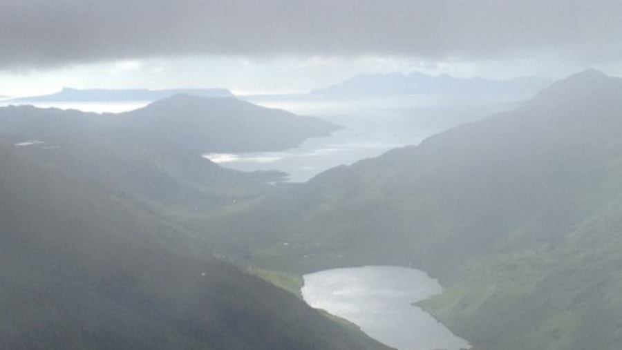 Foggy mountains