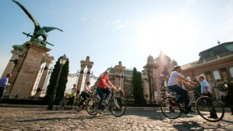 cycling tour of Budapest