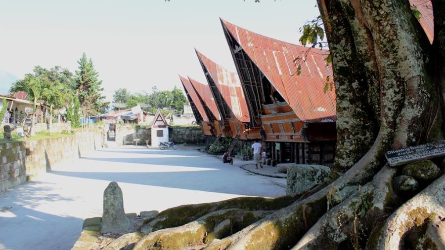 traditional house of batak toba