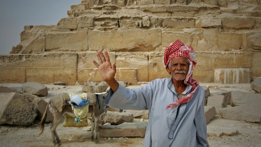Meet Locals in Giza Plateau, Egypt
