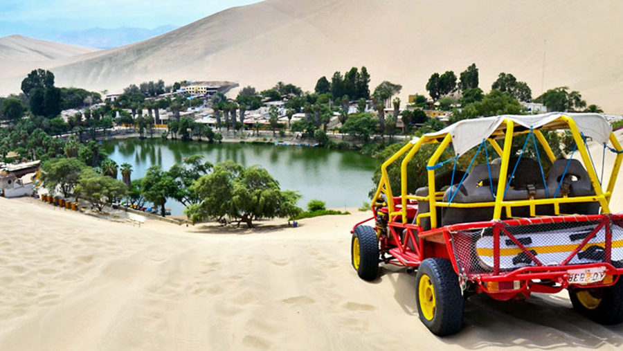 Dune buggy ride at Huacachina oasis