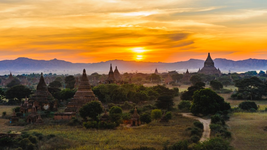 Pagoda Field of Bagan, Myanmar