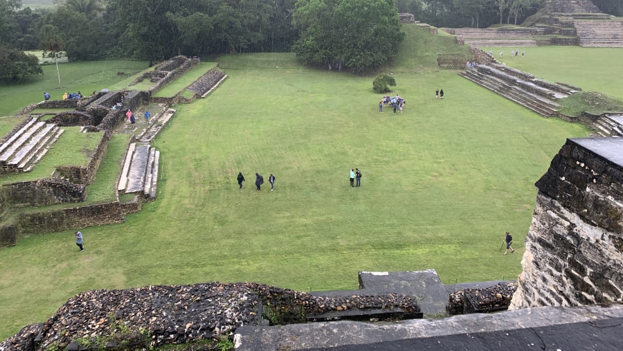 Travellers in Altun Ha