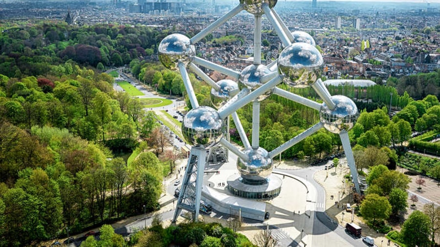 Atomium (a bird perspective)