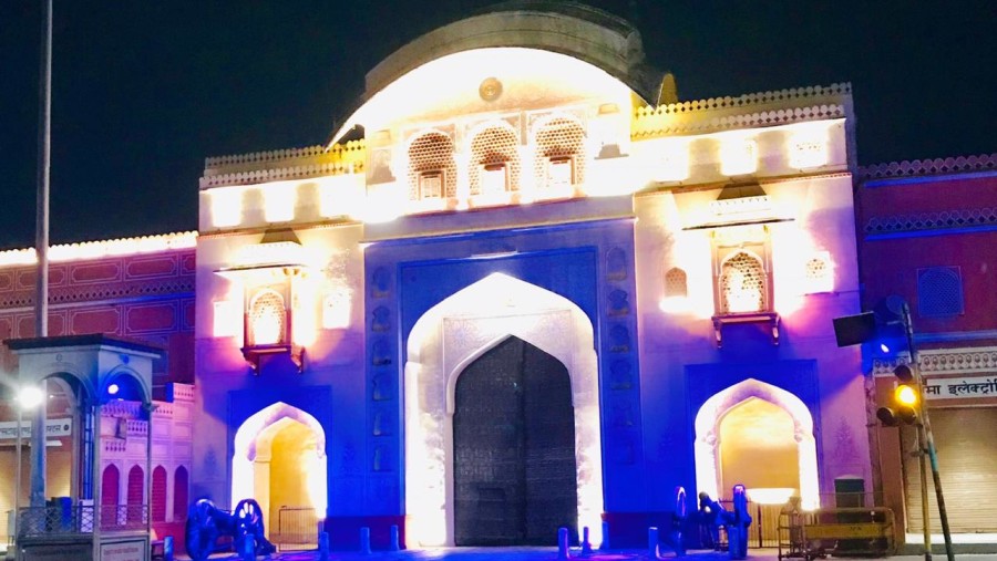 City Palace, main entrance gate for royal family members 