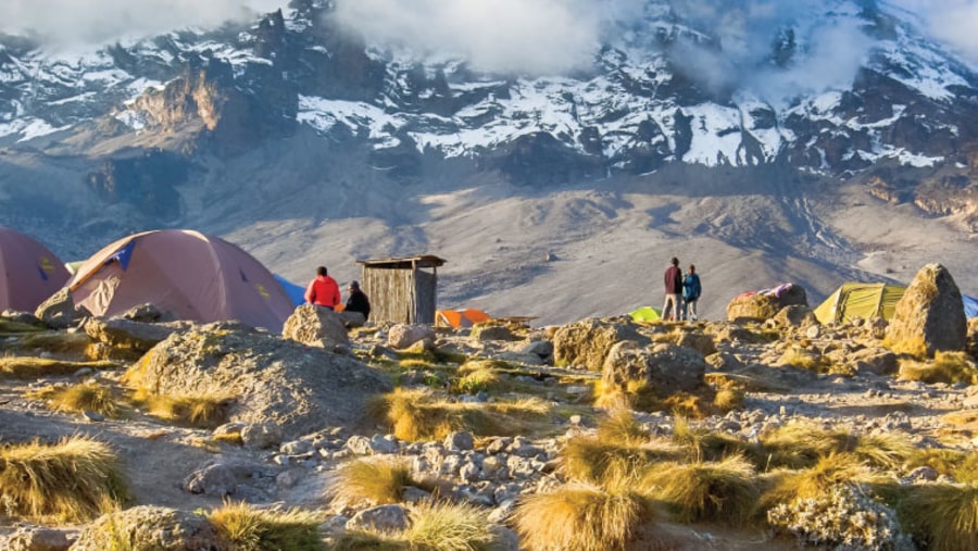 Views along the Mount Kilimanjaro trek