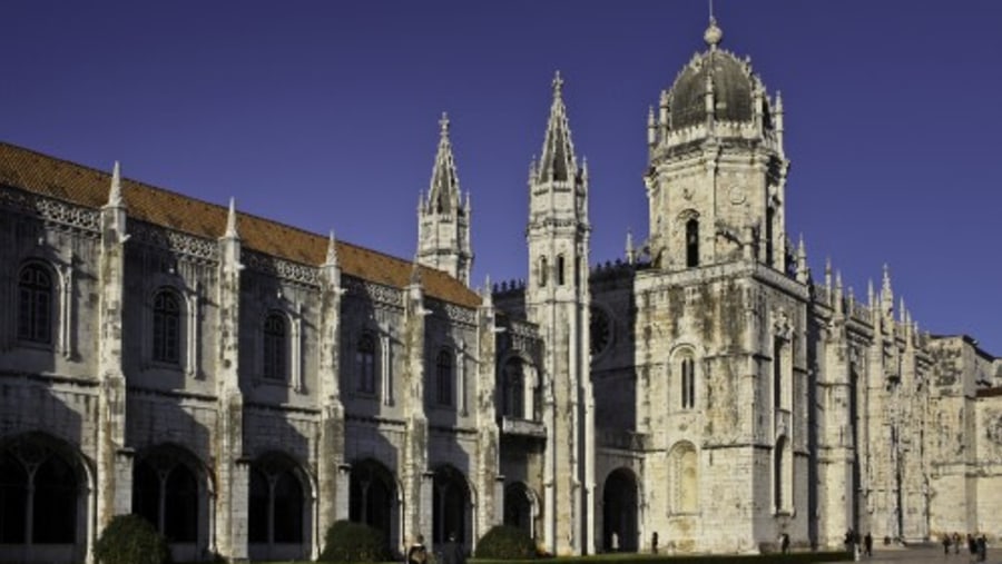 Hieronymites Monastery at Belém, Lisbon, Portugal