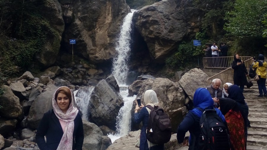 Waterfall in Darband