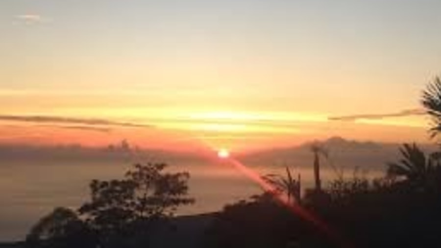 Sunrise from Alengkong Hill