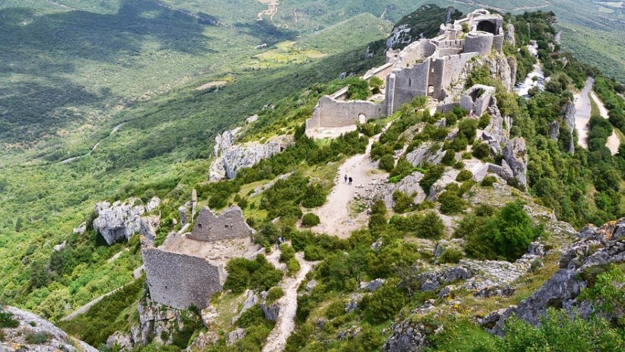 Peyrepertuse Castle In France