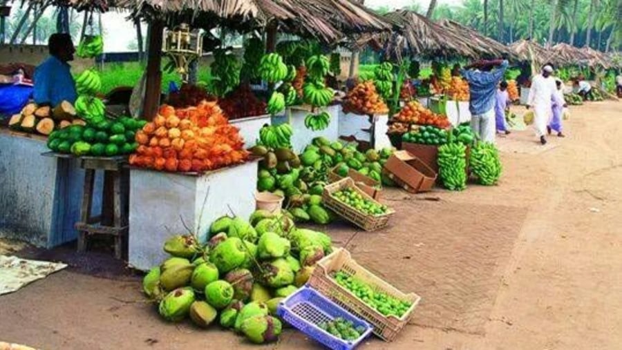 Fruits and vegetables shop, Salalah Market
