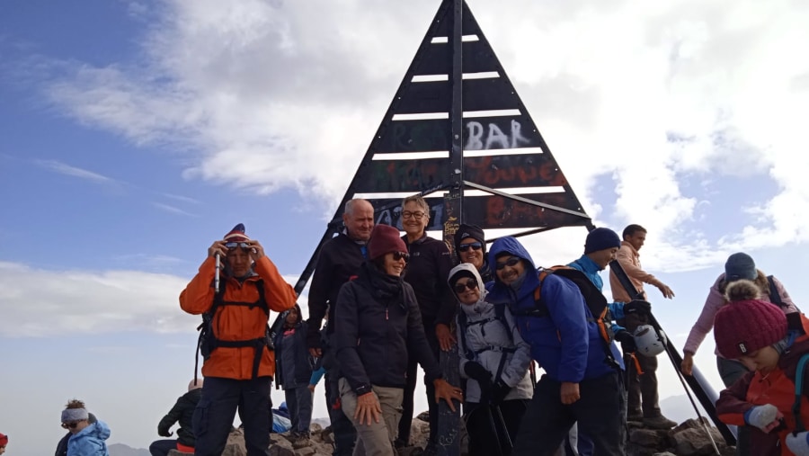 Le sommet Toubkal