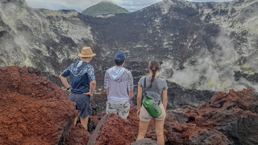 Looking into the belly of the beast - Mt Tavurvur Volcano