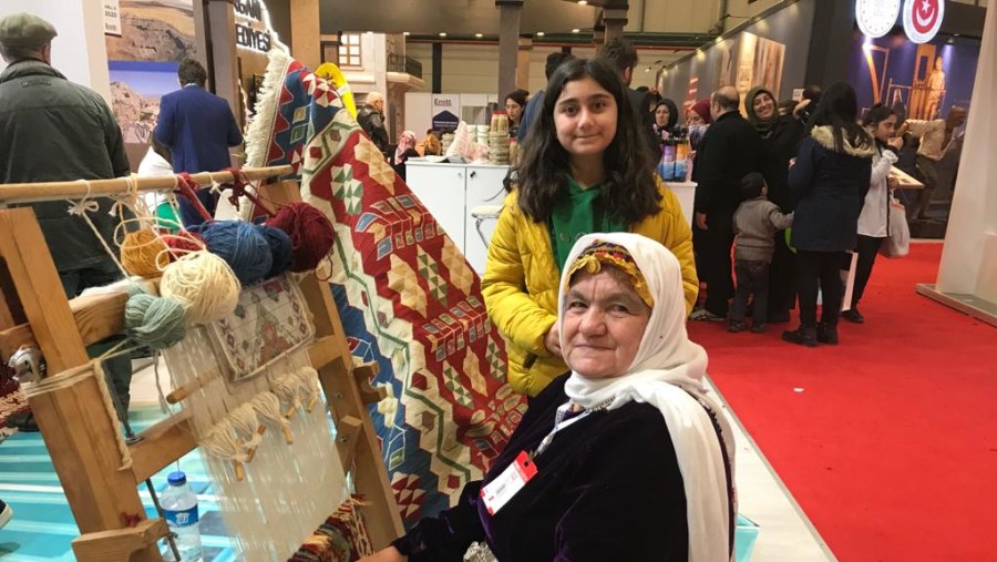 Meet a Turkish weaver