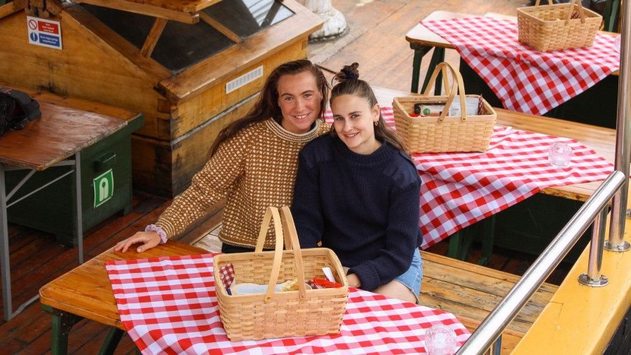 Travellers at the Oslofjord Cruise