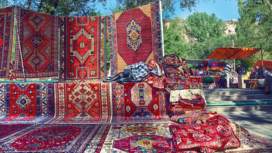 Carpet seller